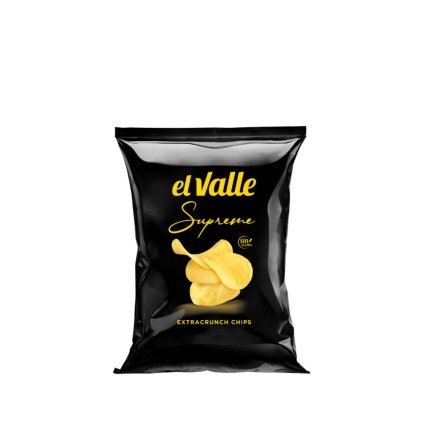 El Valle Chipsy Supreme Extra křupavé solené 45g