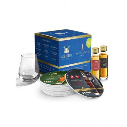 A.H. Riise Tasting Kit no.3 9x0,02l (dárkové balení 1 sklenice)