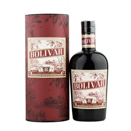 Bolivar 8YO 40% 0,7l (dárková tuba)