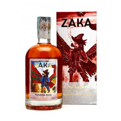 Zaka Panama 7YO Limited Edition 42% 0,7l (dárková kazeta)