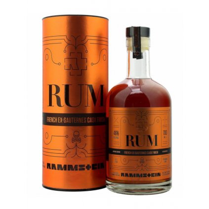 Rammstein Rum Ex-Sauternes Cask Finish 46% 0,7l (dárková tuba)