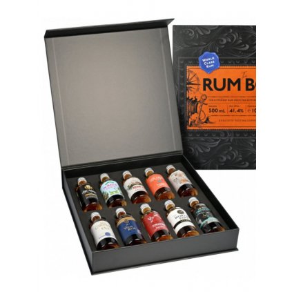 The Rum Box Blue Edition 41,4% 10x0,05l