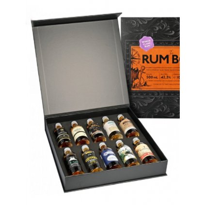 The Rum Box Purple Edition 42,3% 10x0,05l