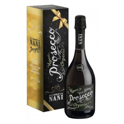 Alberto Nani Prosecco Organic Spumante DOC 0,75l (dárková krabice)