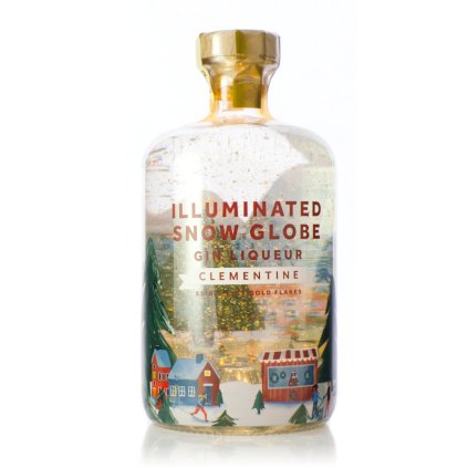Clementine Gin Snow Globe Iluminated