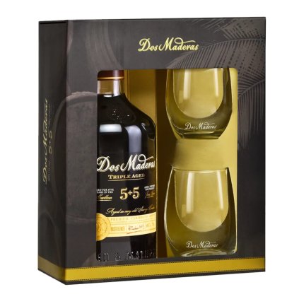 Dos Maderas 5+5 40% 0,7l (dárkové balení 2 sklenice)