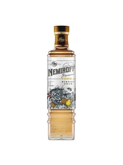 5250 nemiroff vodka burning pear 40 1l
