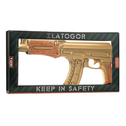 Vodka Zlatogor AK-47 GOLD 40% 0,7l (dárková krabice)