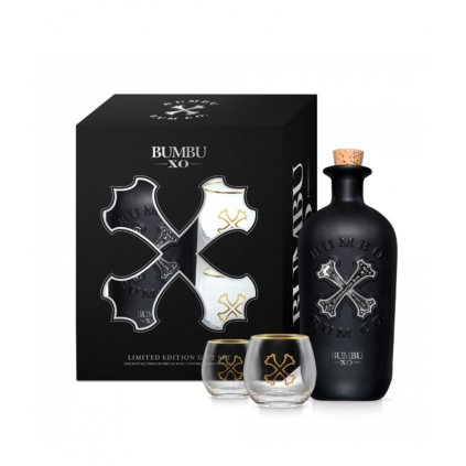 Bumbu Rum XO 40% 0,7l (dárkové balení 2 sklenice)