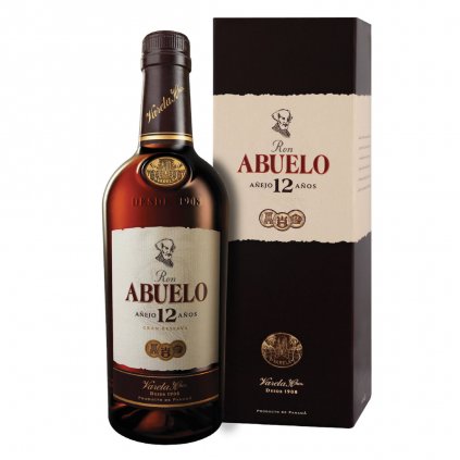 Ron Abuelo 12 40% 0,7l (dárková krabice)