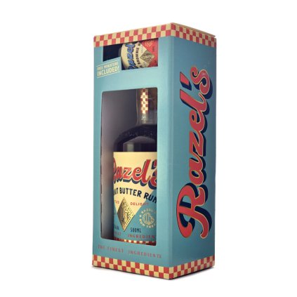 Razels peanut butter rum gift box v2