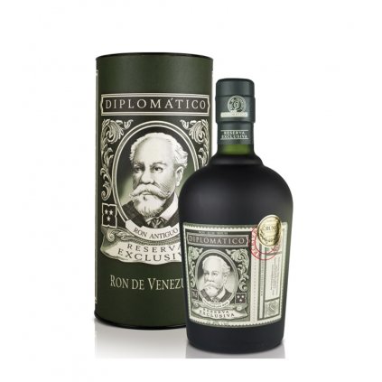 Diplomático Reserva Exclusiva 40% 0,7l (dárková tuba)