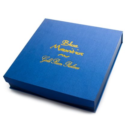 Blue Mauritius Gold pralinky a miniatura