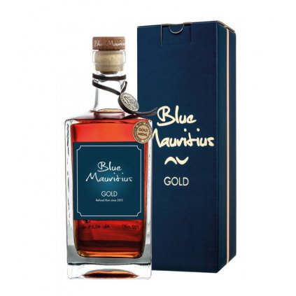 Blue Mauritius Gold 40% 1l (dárková krabice)