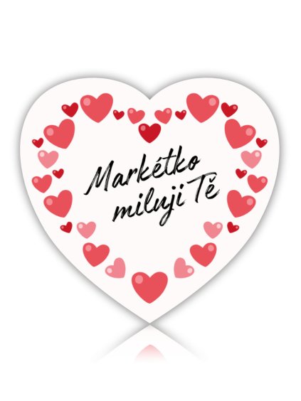 Lasko, miluji te srdce barevne