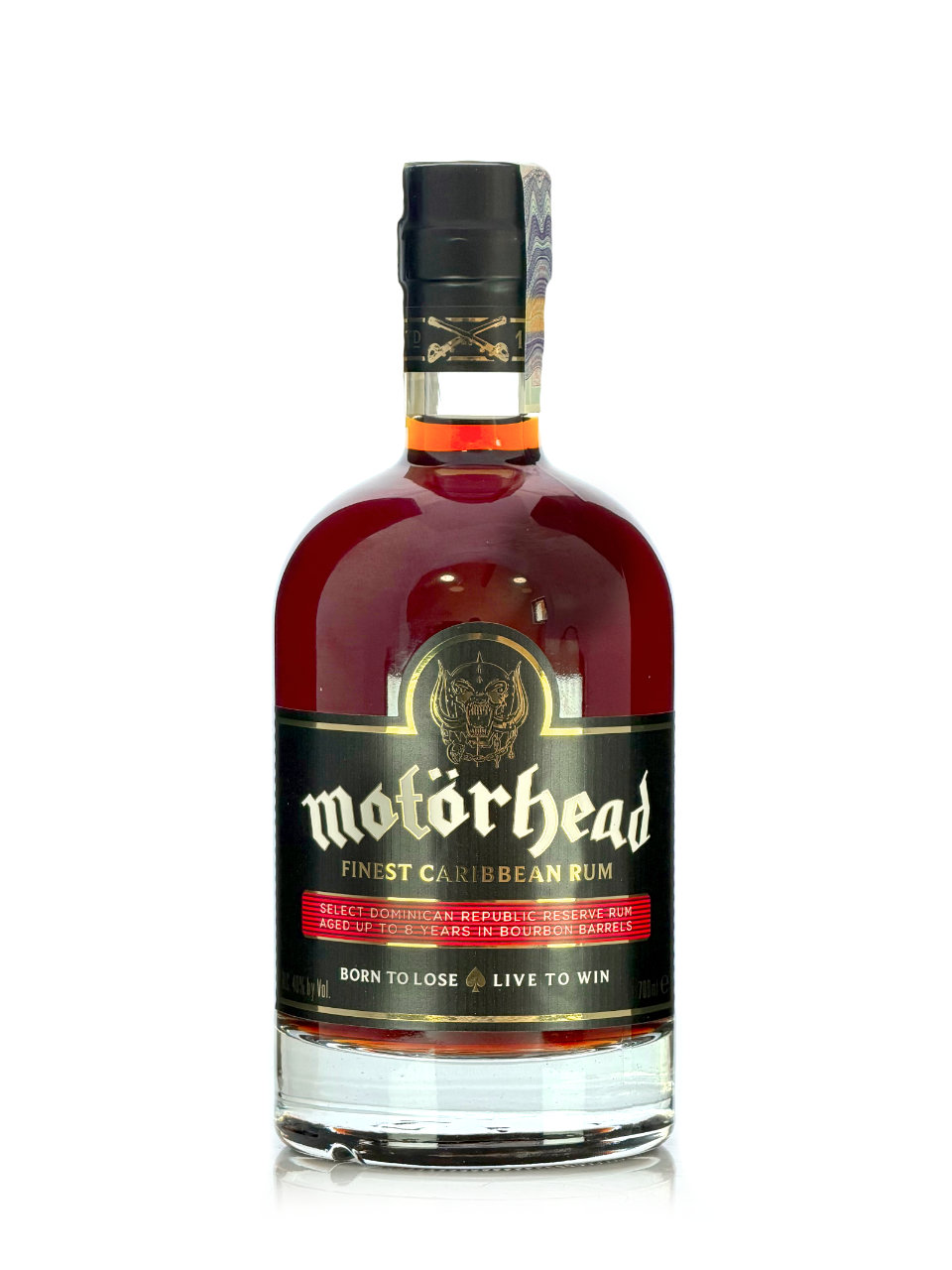 Motorhead Premium Dark Rum 40% 0,7l (holá lahev)