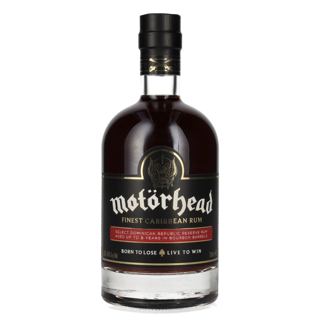 Motorhead Premium Dark Rum 40% 0,7l (holá lahev)