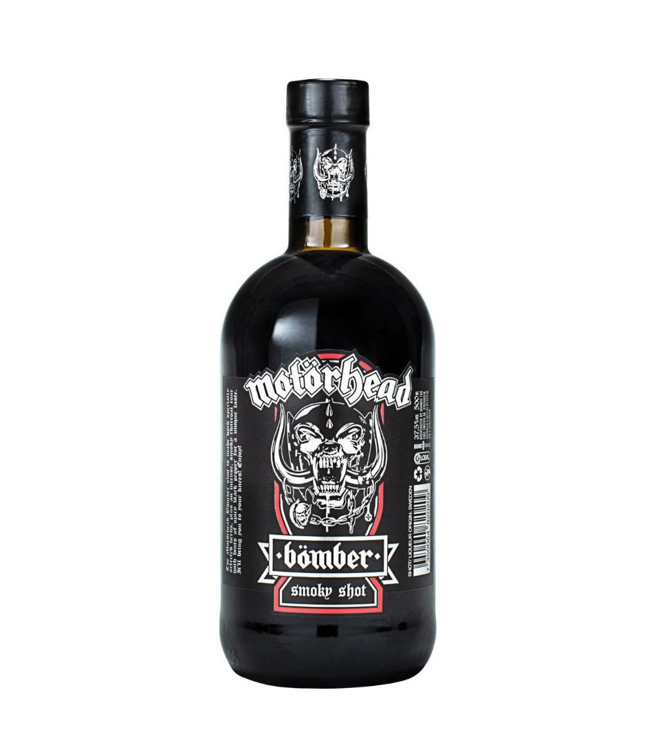 Motorhead Bomber Smoky Shot 37,5% 0,5l (holá lahev)