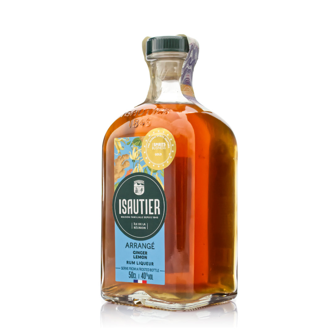 Isautier Arrange Ginger Lemon 40% 0,5l (holá lahev)