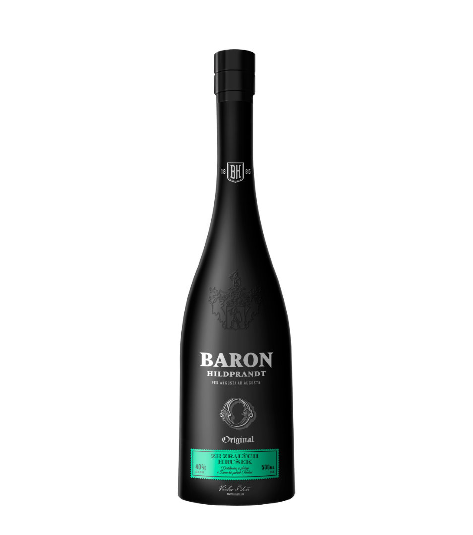 Baron Hildprandt Ze Zralých Hrušek 40% 0,5l (holá lahev)