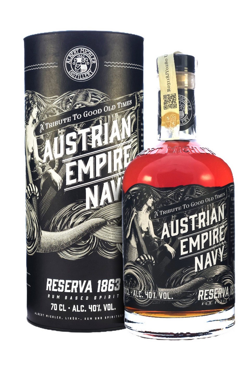 Austrian Empire Navy Reserva 1863 40% 0,7l (tuba)