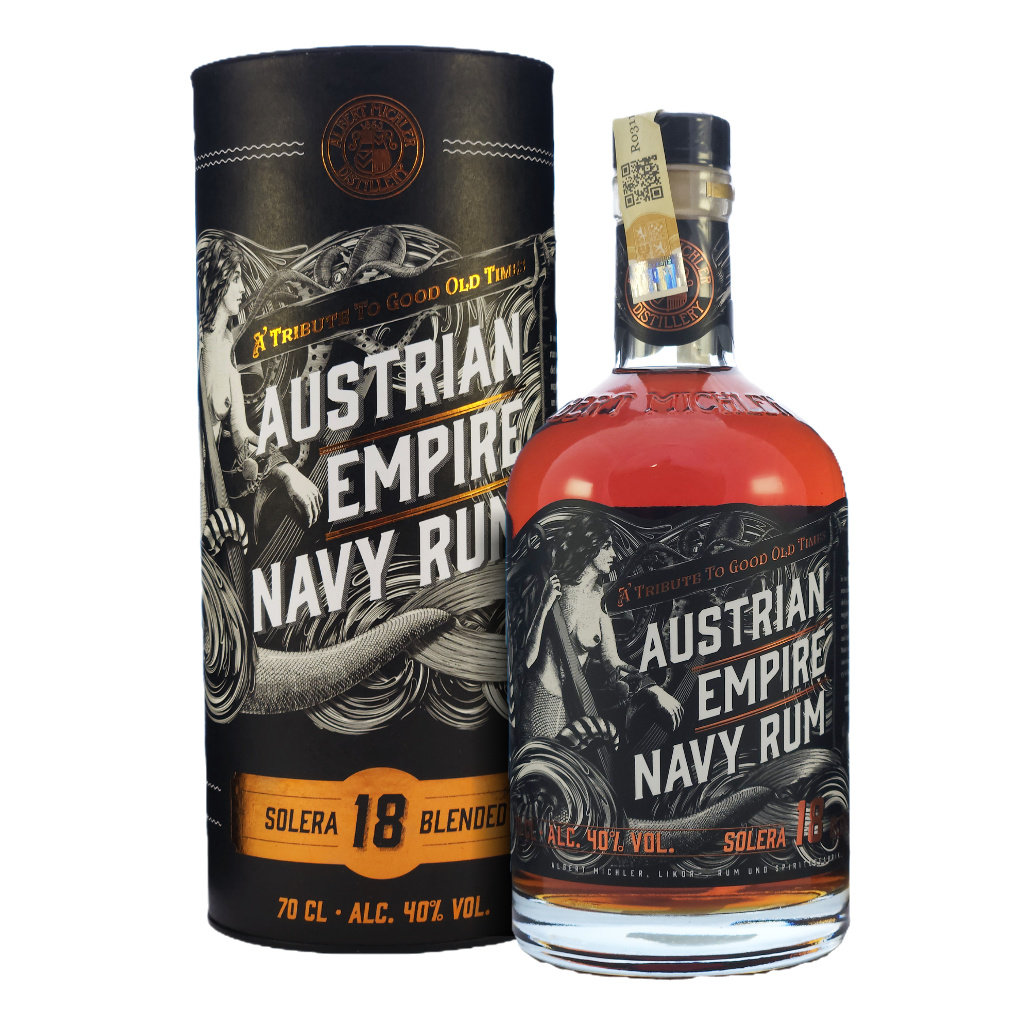 Austrian Empire Navy Solera 18 40% 0,7l (tuba)