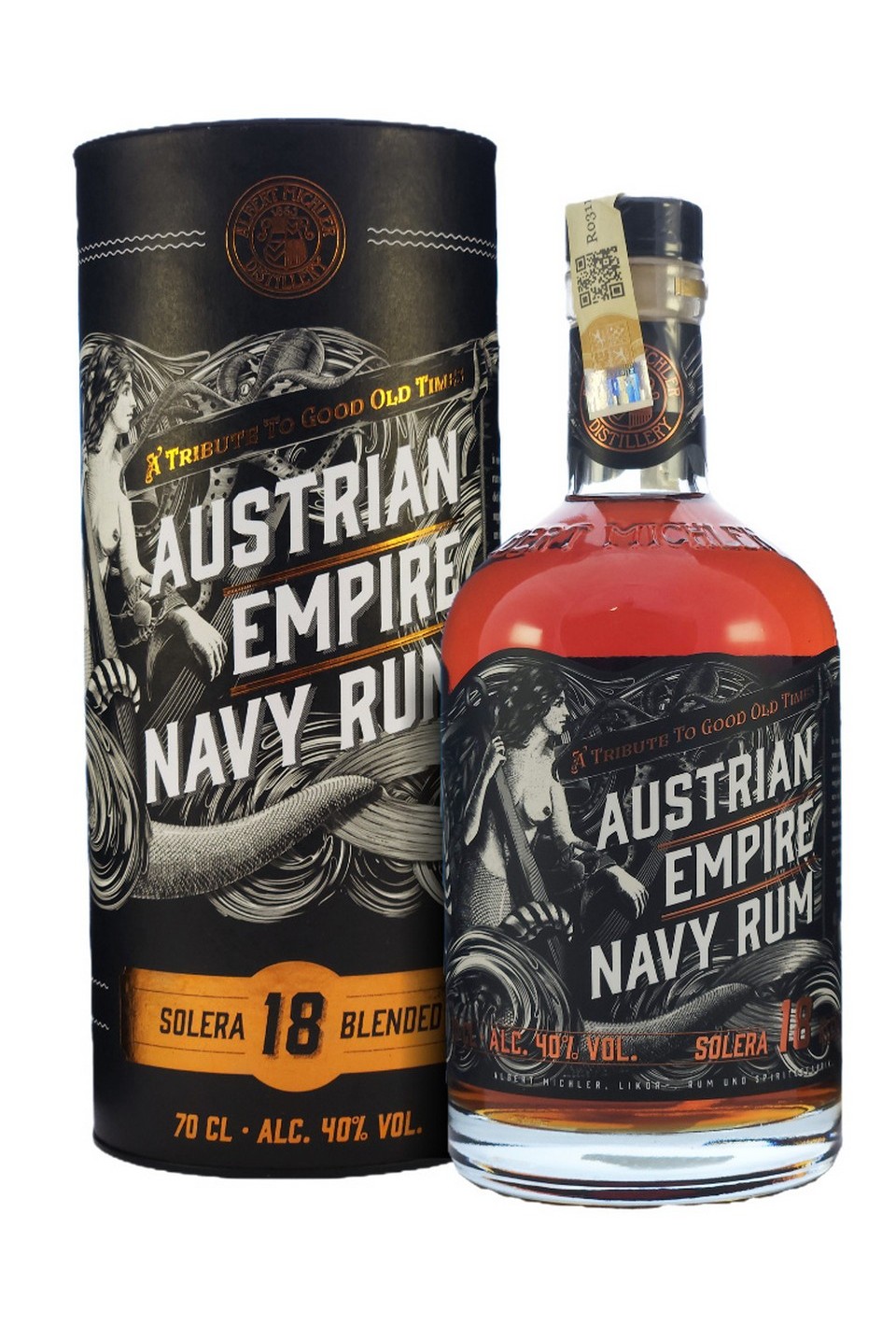 Austrian Empire Navy Solera 18 40% 0,7l (tuba)