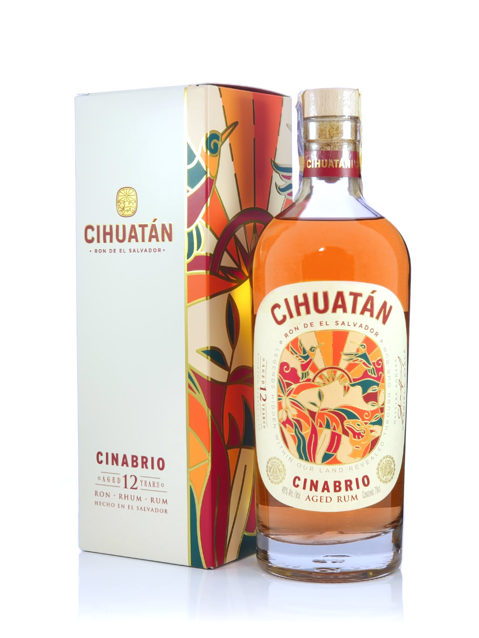 Cihuatán Cinabrio 12YO 40% 0,7l (karton)