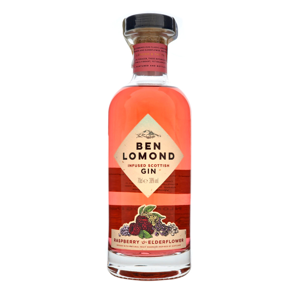Ben Lomond Raspberry & Elderflower Gin 38% 0,7l