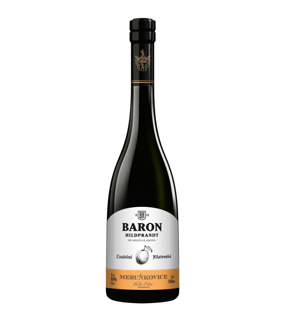 Baron Hildprandt Meruňkovice 50% 0,7l (holá lahev)