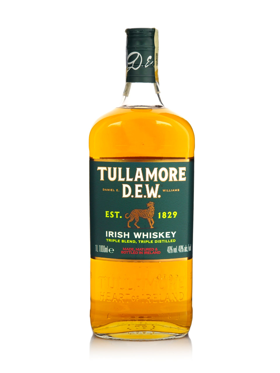 Tullamore Dew 1l 40% koupíte na Rumcajzl.cz