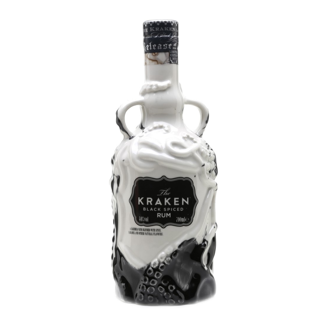 Kraken Ceramic Black White 40% 0,7l (holá lahev)