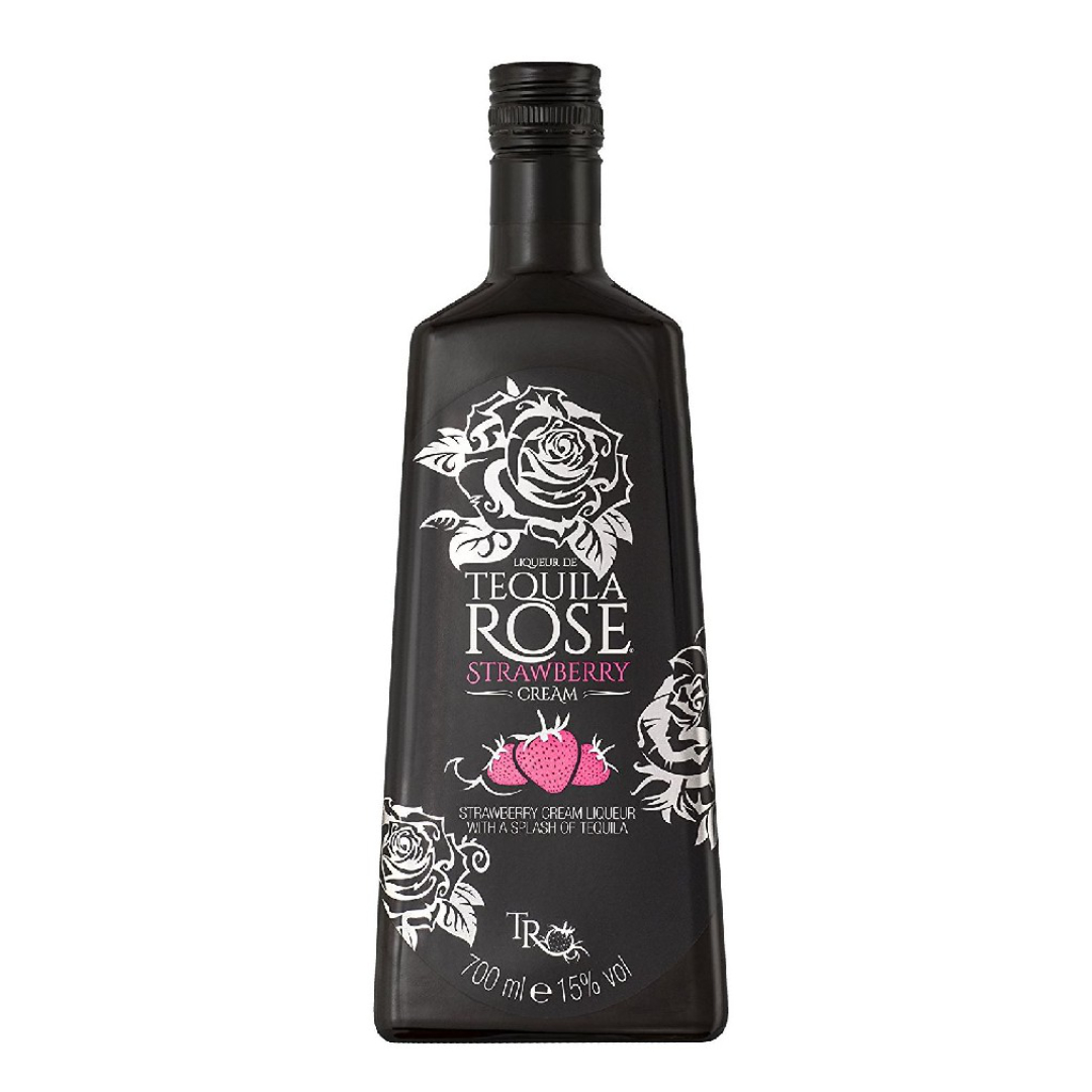 Tequila Rosé Strawberry Cream 15% 0,7l