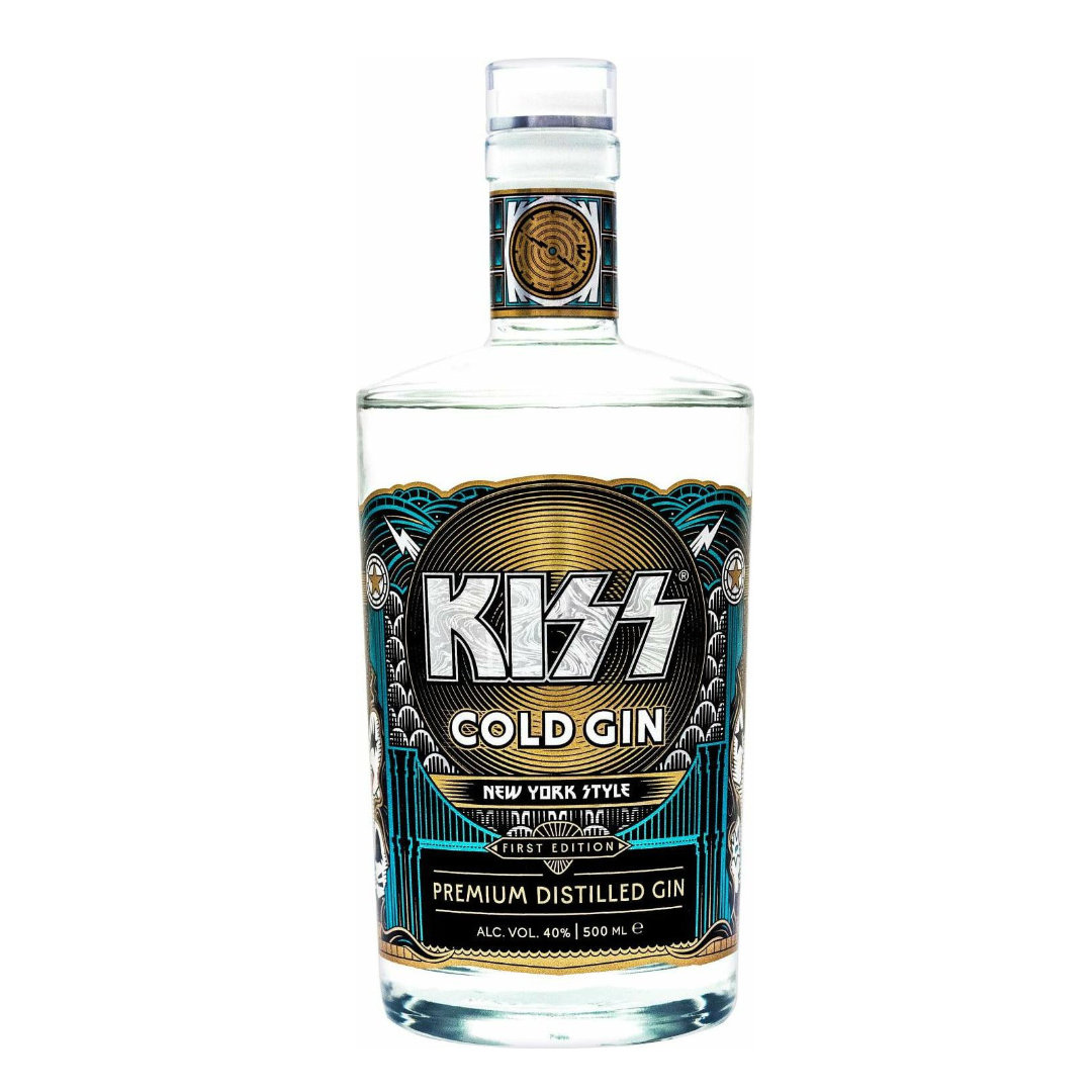 Kiss Cold Gin NY Style 40% 0,5l (holá lahev)