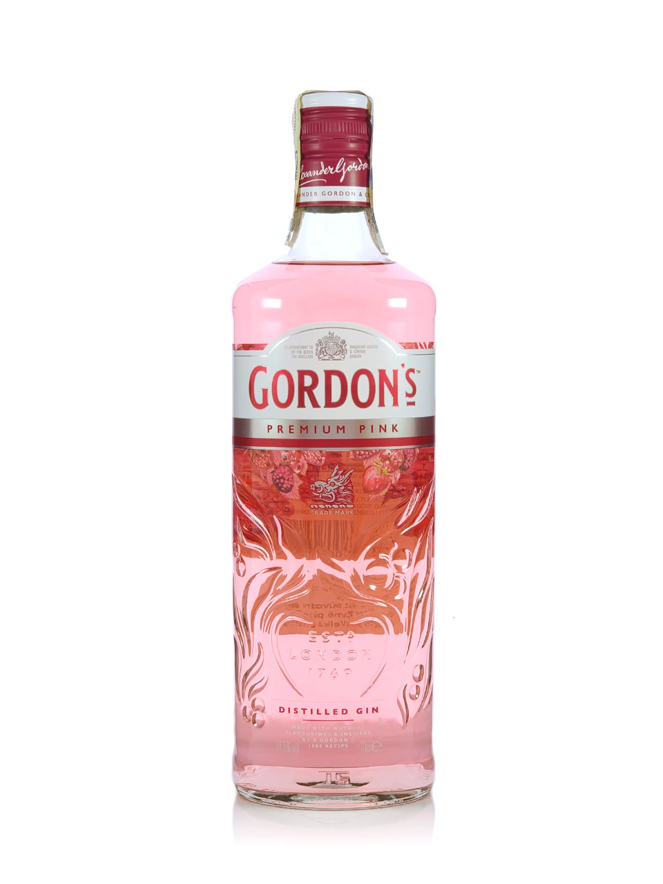 Gordon's Premium Pink Gin 37,5% 0,7l koupíte na Rumcajzl.cz