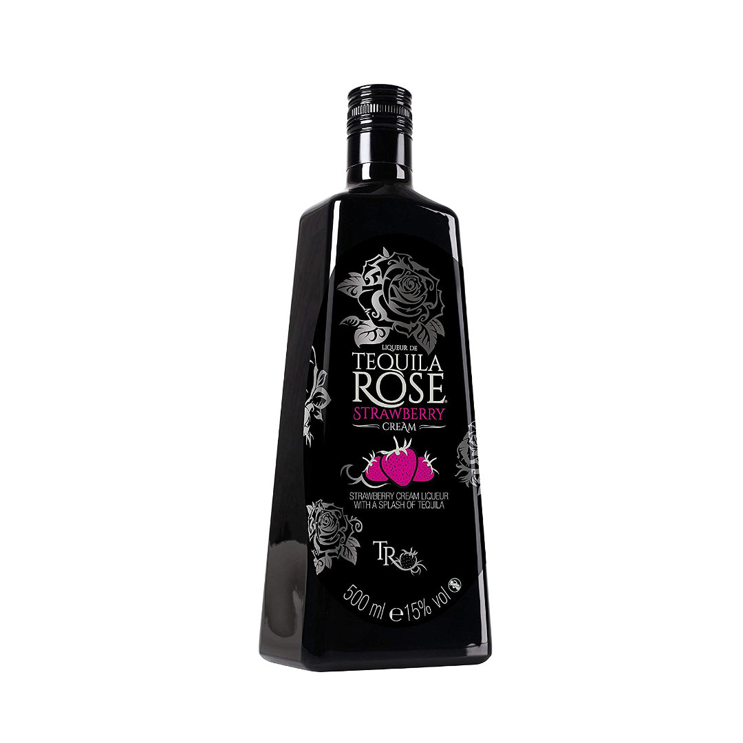 Tequila Rosé Strawberry Cream 15% 0,5l (holá lahev)