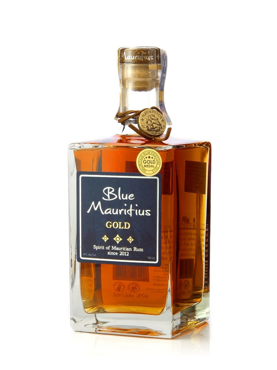 Blue Mauritius Gold 40% 0,7l koupíte na Rumcajzl.cz