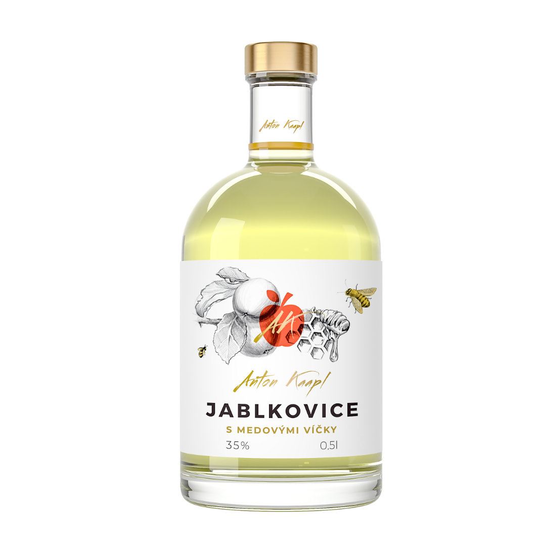 Anton Kaapl Jablkovice Anton Kaapl Jablkovice s medovými víčky 0,5l 35%