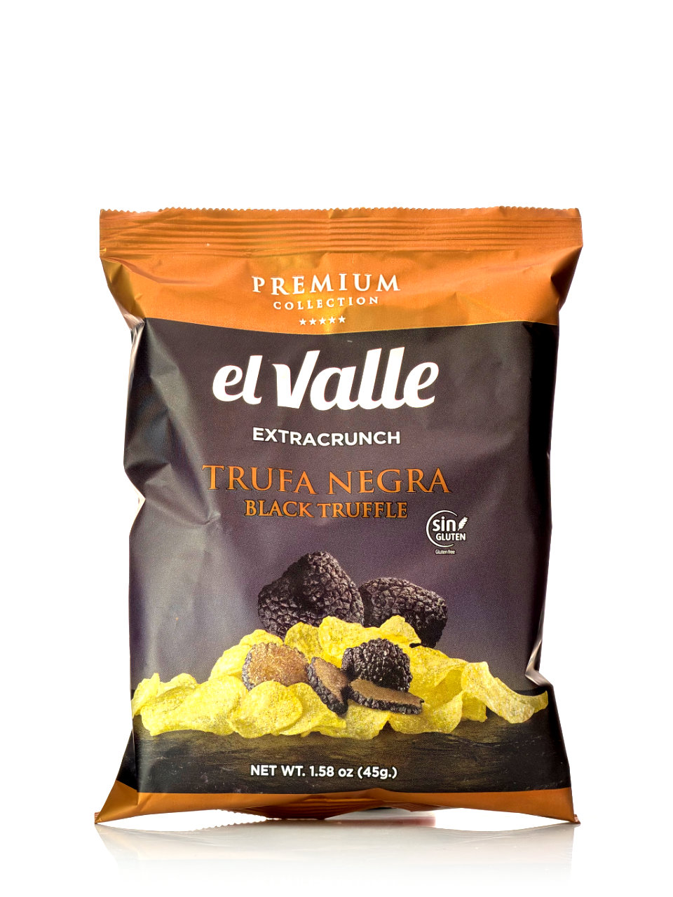 El Valle chipsy s příchutí Černý lanýž 45g