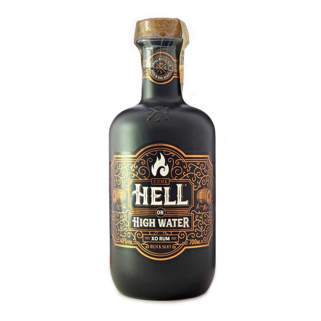 Hell Or High Water Xo Rum 40% 0,7l (holá lahev)
