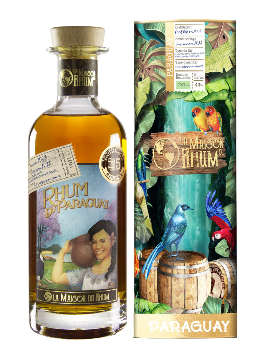 La Maison du Rhum Paraguay 2008 42% 0,7l (tuba)