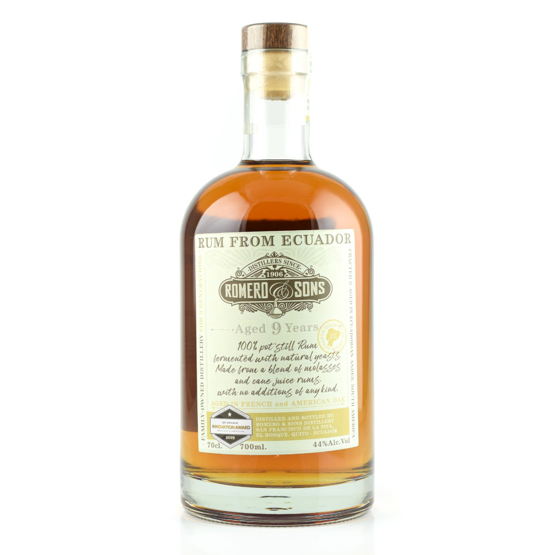 Romero & Sons 9YO 44% 0,7l