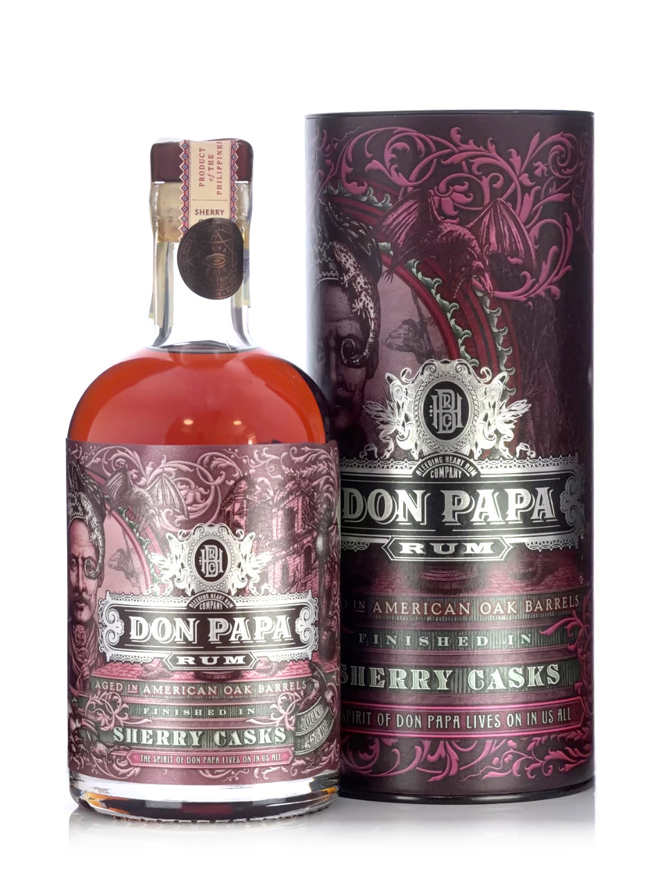 Don Papa Rum Sherry Cask 45% 0,7l (tuba)