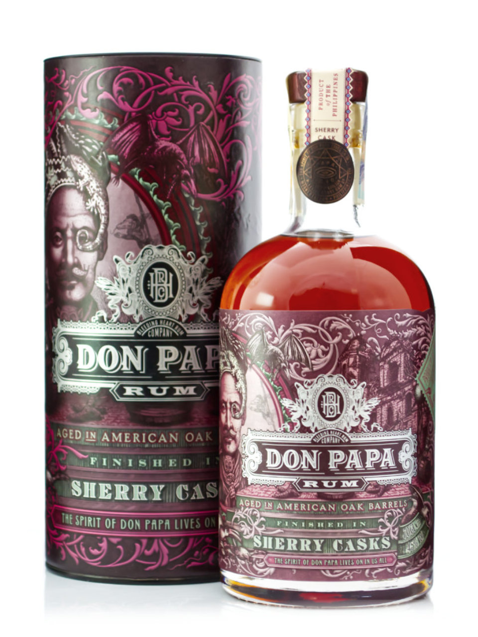Don Papa Rum Sherry Cask 45% 0,7l (tuba)