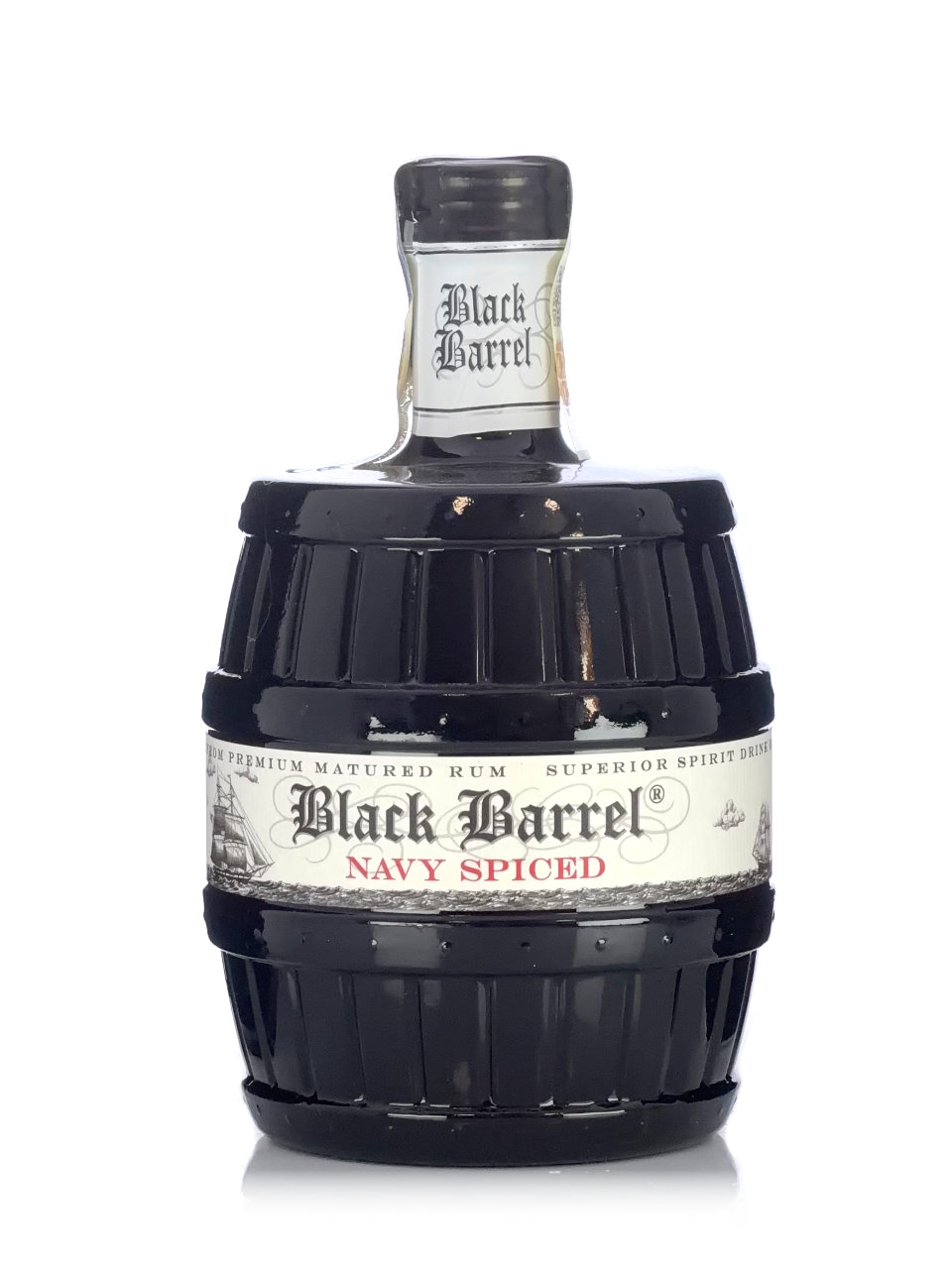 A.H.RIISE Black barrel 0,7l 40% (holá láhev) koupíte na Rumcajzl.cz