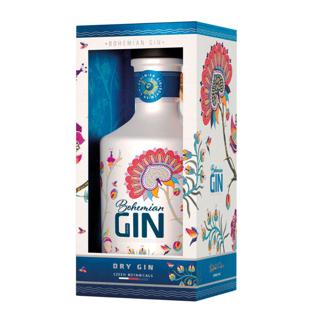 Bohemian Gin 45% 0,7l (karton)