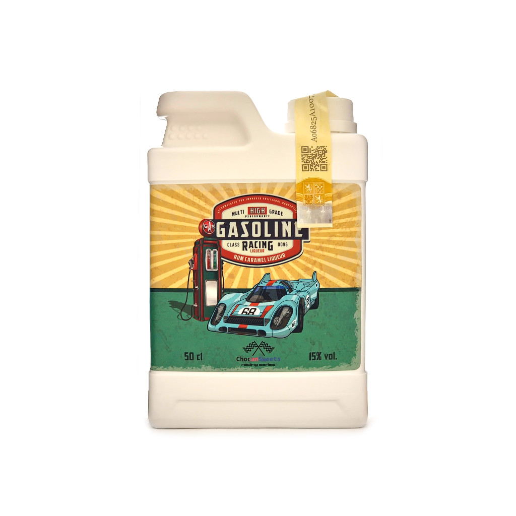 Gasoline Racing Rum Caramel Liqueur Porsche 15% 0,5l