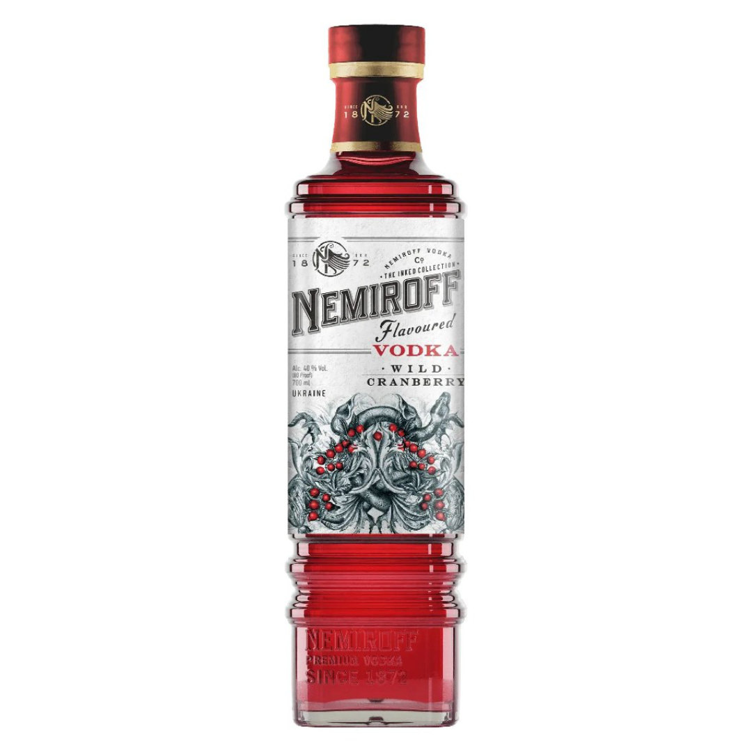 Nemiroff Vodka Wild Cranberry 40% 1l