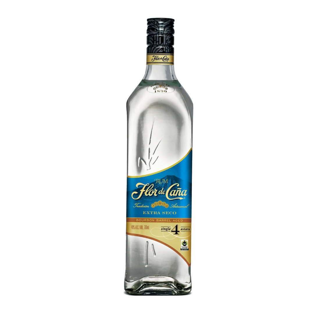 Flor de Caňa Extra Seco Reserva 4 40% 1l (holá lahev)