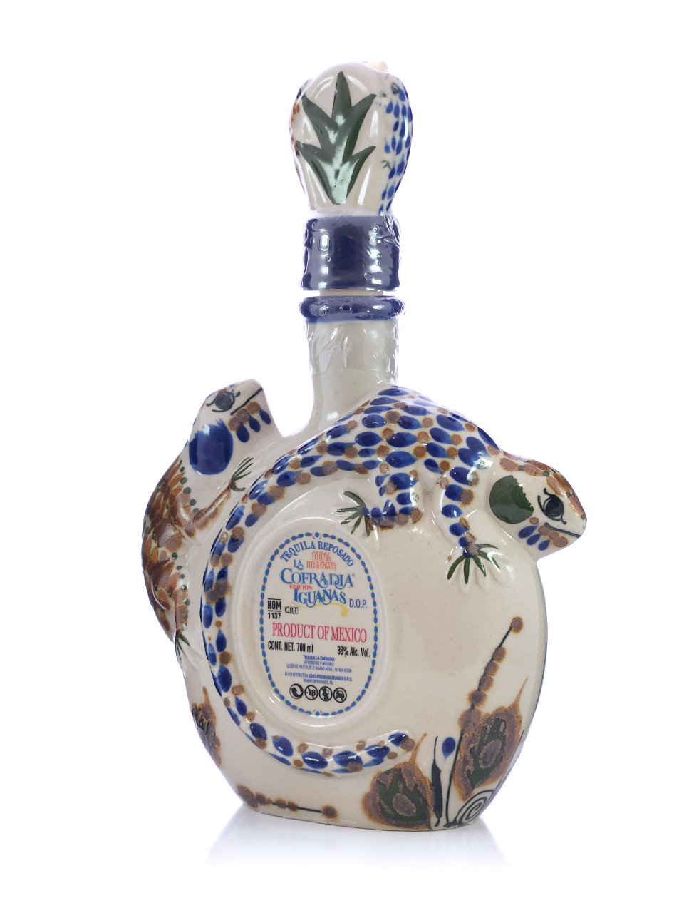 La Cofradia Edicion Iguanas Tequila Reposado 38% 0,7l